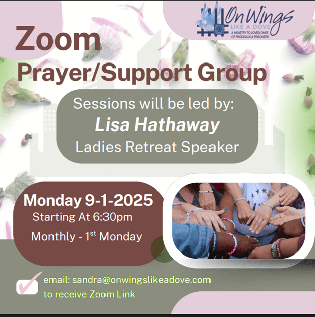 Prayer Support Group Zoom